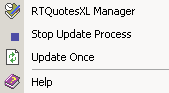RTQuotesXL Toolbar.